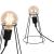 [lux.pro]® Lampa de masa - design - Sydney - lampa design industrial - 26cm HausGarden Leisure