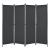 Paravan SCH negru 215 x 170 cm [pro.tec] HausGarden Leisure