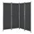 Paravan SCH negru 215 x 170 cm [pro.tec] HausGarden Leisure