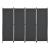 Paravan SCH negru 215 x 170 cm [pro.tec] HausGarden Leisure