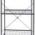 Raft bucatarie Nibe 150 x 60 x 42 cm [en.casa] HausGarden Leisure