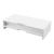 Suport monitor, en.casa, Ruovesi, 12 x 51 x 25 cm, pal, alb cu 3 sertare HausGarden Leisure