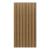 Set 4 panouri perete Vang 2,88 m² stejar nuanta inchisa [NEU.HOLZ] HausGarden Leisure