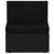 Set mobilier de grădină, cu perne, 5 piese, negru, poliratan GartenMobel Dekor