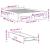 Cadru de pat cu sertare, alb, 160x200 cm, lemn prelucrat GartenMobel Dekor