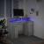 Birou cu lumini LED, gri sonoma, 120x55x91 cm, lemn prelucrat GartenMobel Dekor