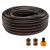 Furtun de gradina, 6 straturi, antirasucire, cu 2 cuple si adaptor, 1/2", 50 m, NEO GartenVIP DiyLine