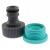 Furtun de gradina, 4 straturi, cu 2 cuple si adaptor, 1/2", 50 m, Cellfast Yellow GartenVIP DiyLine
