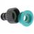 Furtun de gradina, 4 straturi, cu 2 cuple si adaptor, 1/2", 50 m, Cellfast Yellow GartenVIP DiyLine