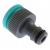 Furtun de gradina, 4 straturi, cu 2 cuple si adaptor, 3/4", 50 m, Cellfast Yellow GartenVIP DiyLine