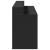 Birou cu lumini LED, negru, 160x55x91 cm, lemn prelucrat GartenMobel Dekor