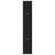 Dulap de farmacie, negru, 30x41x174,5 cm, lemn prelucrat GartenMobel Dekor