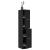 Dulap de farmacie, negru, 30x41x174,5 cm, lemn prelucrat GartenMobel Dekor
