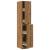 Dulap farmacie, stejar artizanal, 30x41x174,5cm, lemn prelucrat GartenMobel Dekor