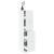 Dulap de farmacie, alb, 40x41x174,5 cm, lemn prelucrat GartenMobel Dekor