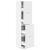 Dulap de farmacie, alb, 40x41x174,5 cm, lemn prelucrat GartenMobel Dekor