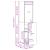 Dulap de farmacie, negru, 40x41x174,5 cm, lemn prelucrat GartenMobel Dekor