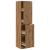 Dulap farmacie, stejar artizanal, 40x41x174,5cm, lemn prelucrat GartenMobel Dekor