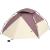 Cort camping, 2 persoane, impermeabil, cu ferestre, geanta, kaki si visiniu, 206x185x120 cm GartenVIP DiyLine