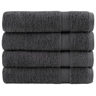 Prosoape de mâini SOLUND 4 buc. antracit 50x100 cm 600 gsm GartenMobel Dekor