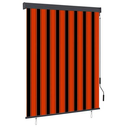 Jaluzea tip rulou de exterior, portocaliu și maro, 140 x 250 cm GartenMobel Dekor