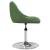 Scaune de sufragerie pivotante 6 buc, verde închis, catifea GartenMobel Dekor