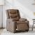 Fotoliu rabatabil electric, maro, material textil GartenMobel Dekor