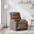 Fotoliu rabatabil electric, maro, material textil GartenMobel Dekor