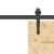 Ușă glisantă cu set de feronerie 70x210 cm, lemn masiv de pin GartenMobel Dekor