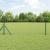 Gard Hexagonal  Verde 0.8x50 m Oțel, Pălării de Gard  13 buc Verde Ø32 mm 120 cm Oțel Zincat GartenMobel Dekor