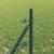 Gard Hexagonal Verde 0,8x100 m Oțel,  Stâlpi de Gard 13 buc Verde Ø32 mm 120 cm Oțel Galvanizat GartenMobel Dekor