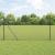Gard Hexagonal Gri 1x10 m Oțel,  Stâlpi de Gard 7 pcs Gri Ø32 mm 150 cm Oțel Galvanizat GartenMobel Dekor