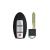 Carcasa telecomanda compatibila Nissan , cu lamela, Cod: 5028 Automotive TrustedCars