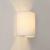 Lampa de perete Noki semicerc alb [lux.pro] HausGarden Leisure