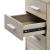 Dulap birou ABCS-1807 cu rotile si 5 sertare culoarea stejarului [en.casa] HausGarden Leisure