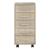 Dulap birou ABCS-1807 cu rotile si 5 sertare culoarea stejarului [en.casa] HausGarden Leisure