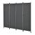 Paravan solar Duna 215 x 170 cm gri [pro.tec] HausGarden Leisure