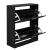 Pantofar Sykkylven 81x63x24 cm negru [en.casa] HausGarden Leisure