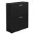 Pantofar Sykkylven 81x63x24 cm negru [en.casa] HausGarden Leisure