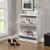 Pantofar Sykkylven 81x63x24 cm alb [en.casa] HausGarden Leisure