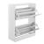 Pantofar Sykkylven 81x63x24 cm alb [en.casa] HausGarden Leisure
