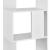Raft carti Aneby W alb montabil pe perete [en.casa] HausGarden Leisure