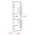 Raft carti Aneby W alb montabil pe perete [en.casa] HausGarden Leisure