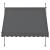 Copertina solara Tora 200 x 120 x 200-300 cm gri [pro.tec] HausGarden Leisure