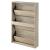[en.casa] Pantofar Toni,102,5 x 63 x 17cm, PAL melaminat/oglinda, Sonoma stejar, cu 3 compartimente depozitare, 9 perechi pantofi HausGarden Leisure