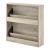 [en.casa] Pantofar Toni, 67 x 63 x 17 cm, PAL melaminat/ oglinda, Sonoma stejar, cu 2 compartimente depozitare, 6 perechi pantofi HausGarden Leisure