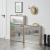 [en.casa] Pantofar Toni, 67 x 63 x 17 cm, PAL melaminat/ oglinda, Sonoma stejar, cu 2 compartimente depozitare, 6 perechi pantofi HausGarden Leisure
