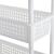 Raft AATR-6504 pe roti 100 x 22 x 48 cm [en.casa] HausGarden Leisure