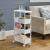 Raft AATR-6504 pe roti 100 x 22 x 48 cm [en.casa] HausGarden Leisure