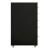 Dulap birou Kokar 69x28x41cm negru mobil cu 5 sertare [en.casa] HausGarden Leisure